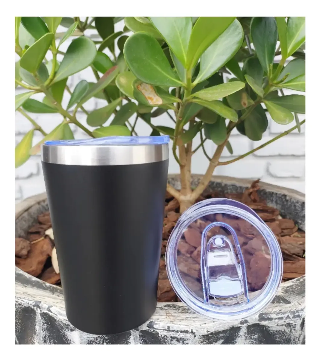 Copo Térmico Com Tampa - 350 ML