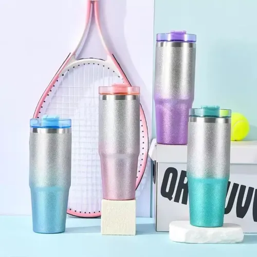 Garrafa Térmica Copo Inox 900ml Alça Tampa T Flip Canudo