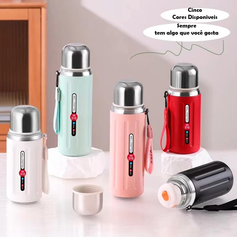 Garrafa Termica Inox Squeeze