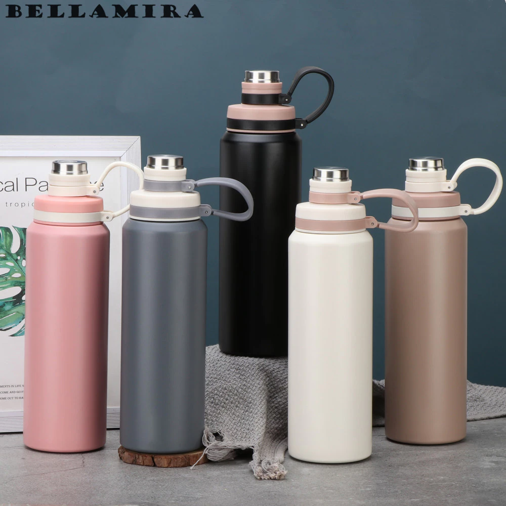 Garrafa Térmica Com Canudo 800ml Garrafa Espacial Quente & Frio Com Isolamento Térmico