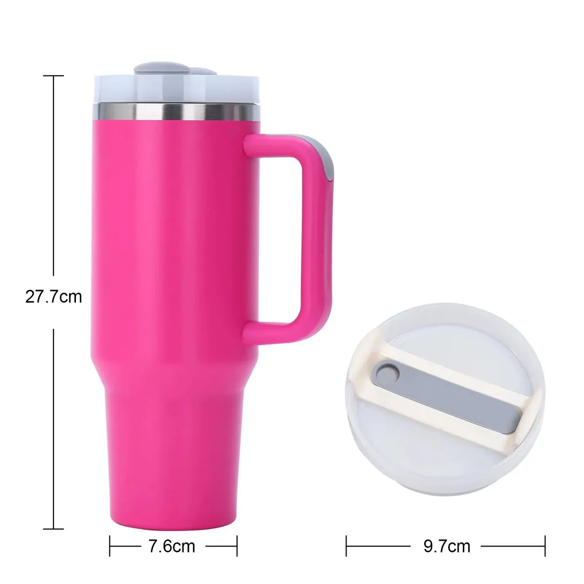 Copo Grande Barbie Térmico 1200ml Com Tampa Canudo