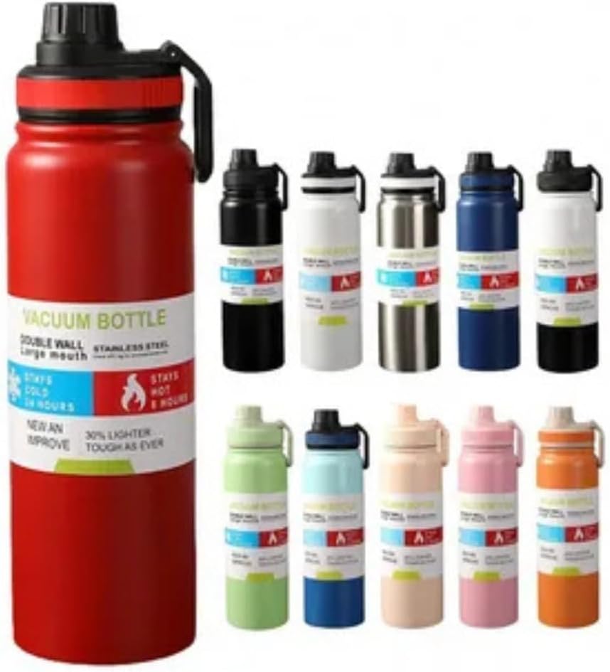 Garrafa Térmica Aço Inox 1000ml Parede Dupla Premium