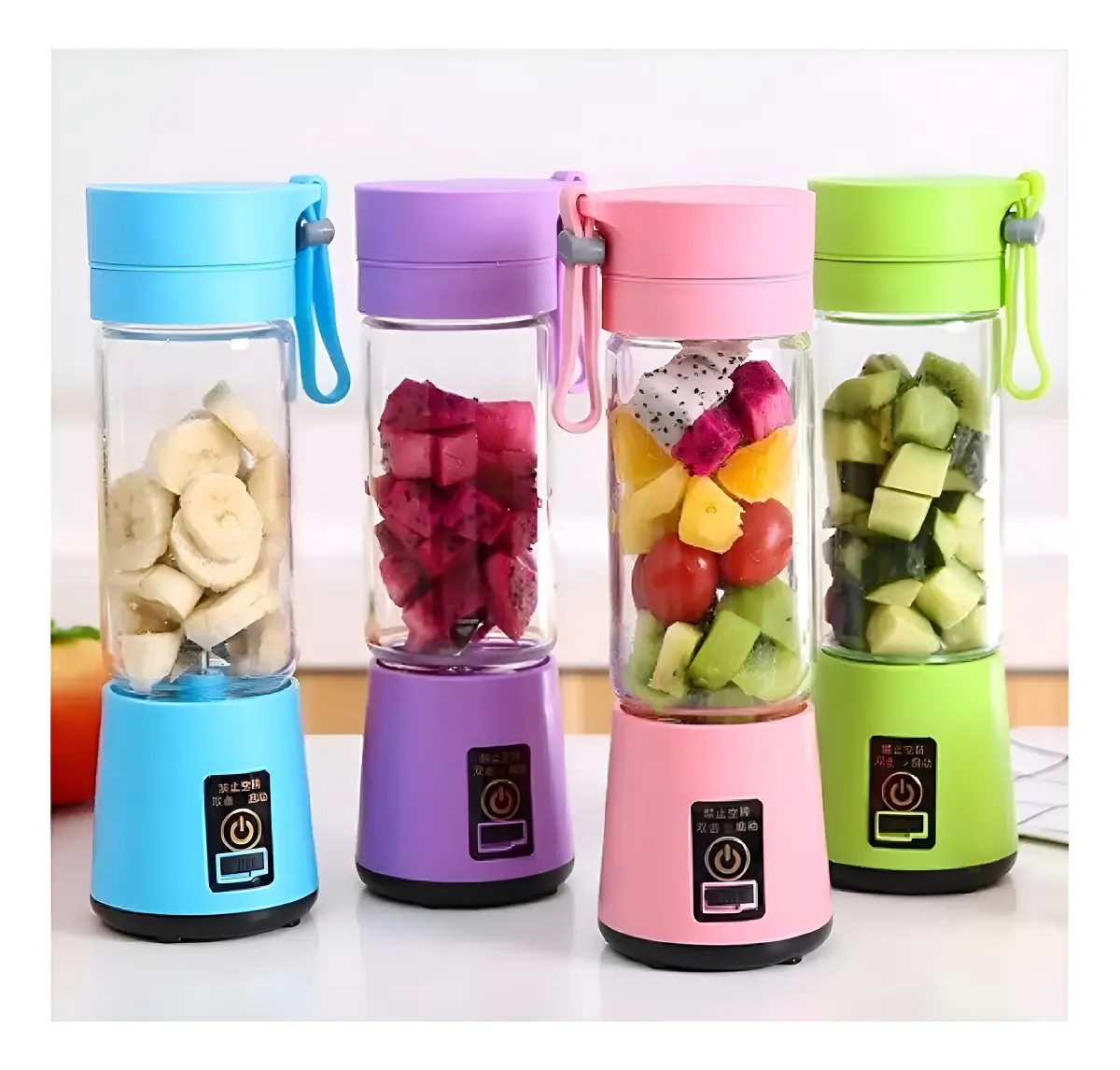 Mini Liquidificador Mixer Garrafa Portátil Usb Recarregável