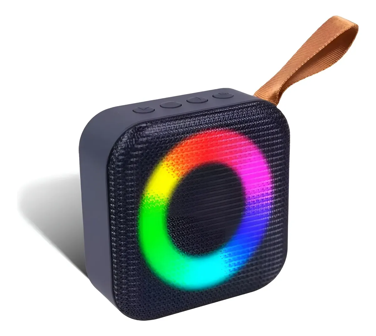 Caixa de Som Bluetooth AL-2115 10W com LED RGB