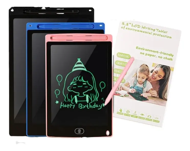 Tablet Lousa Mágica Educativo Tela Lcd Escrever E Desenhar Colorida