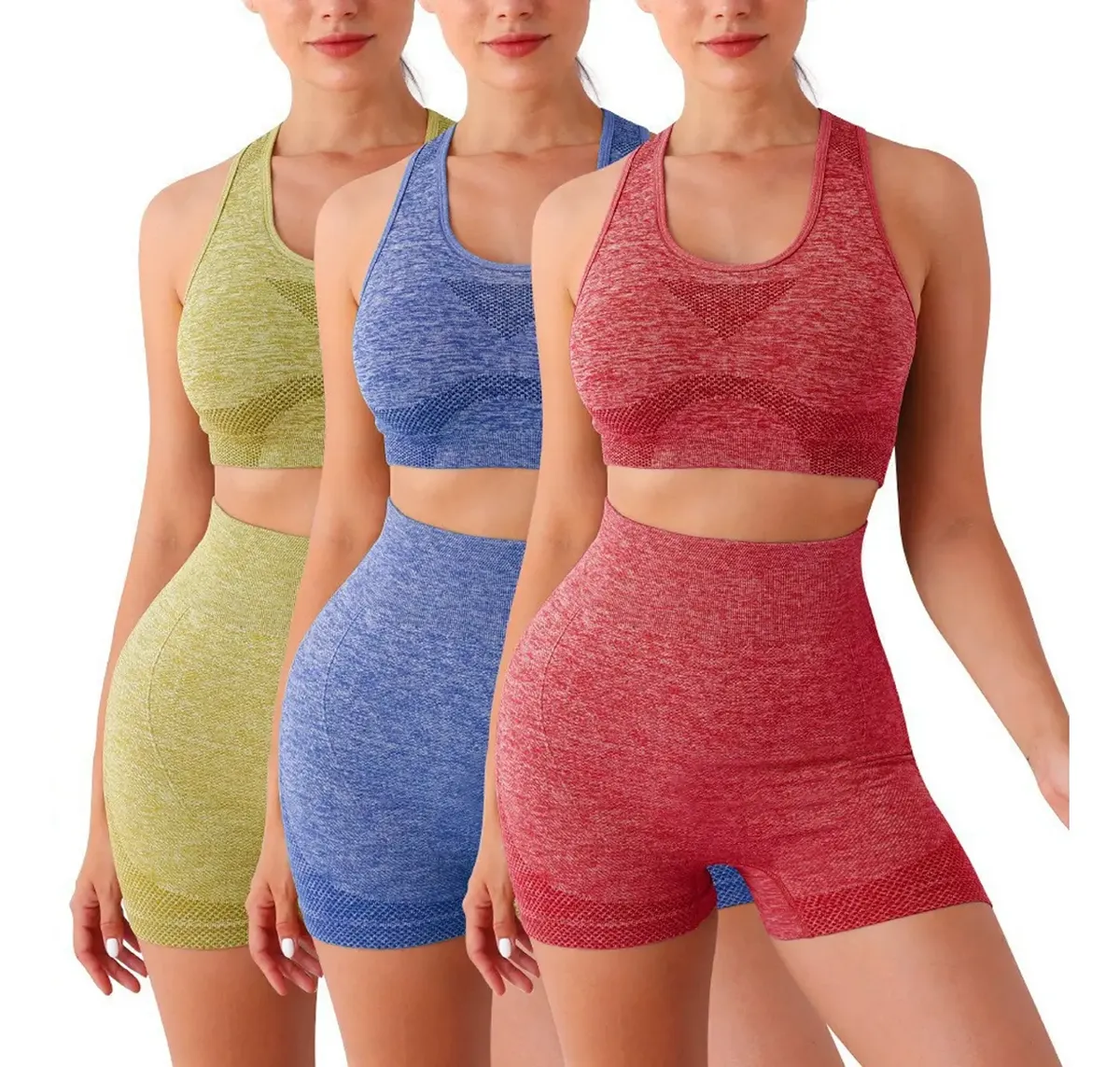 Conjunto Fitness Feminino Top e Shorts
