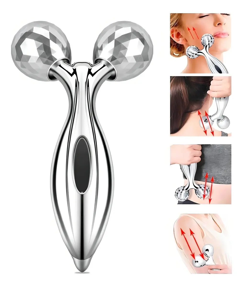 Massageador Facial E Corporal 3d Estimula Circulação Sangue