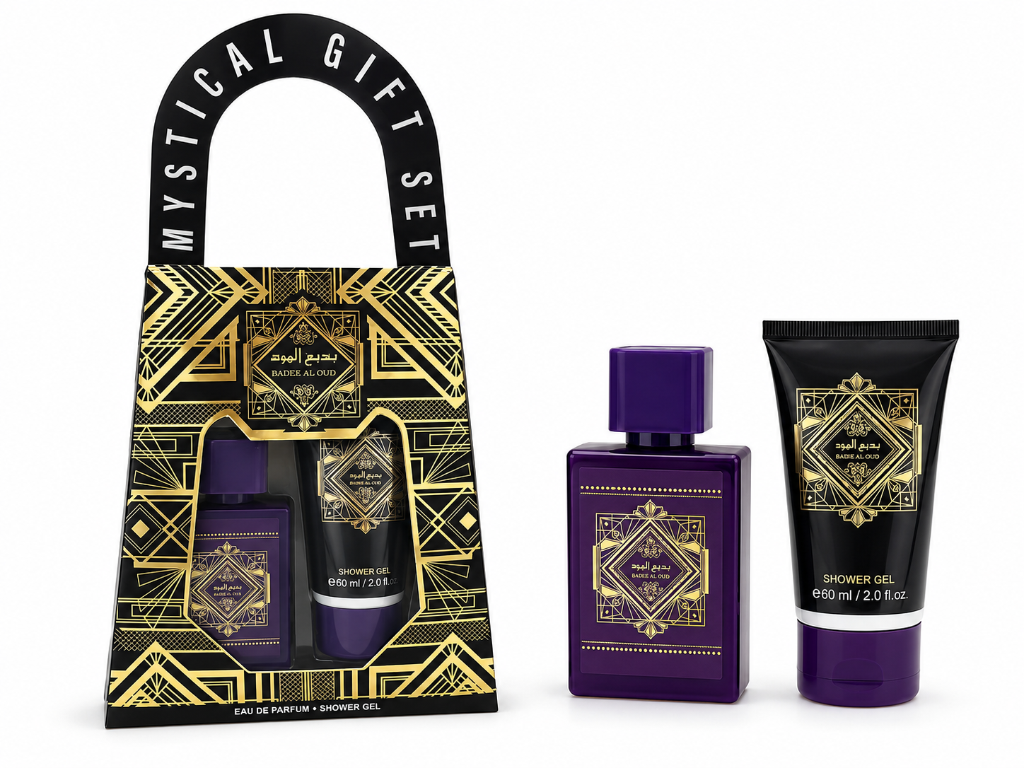 Kit Presente Bade’e Al Oud com Eau de Parfum + Shower Gel