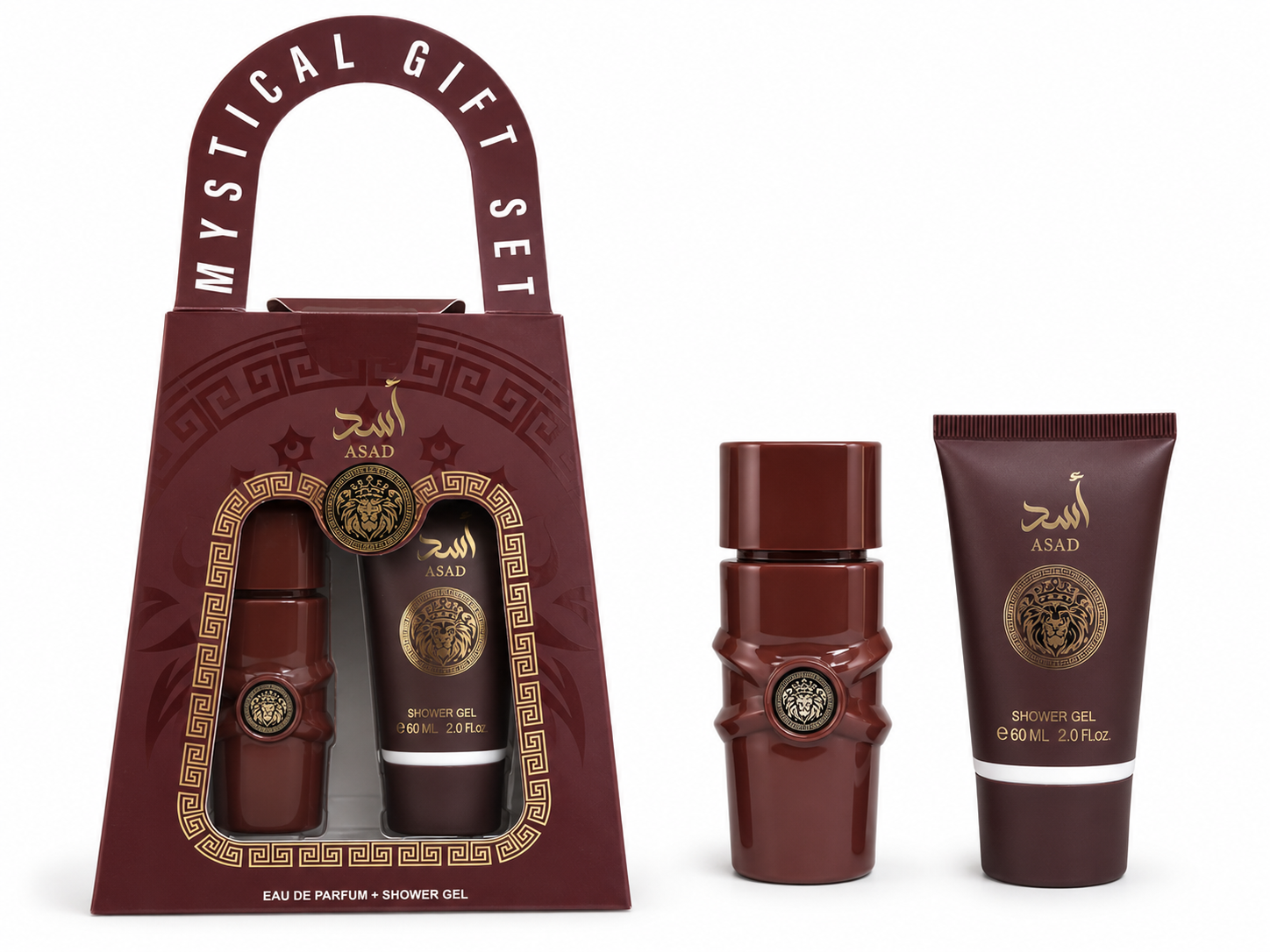 Kit Presente Asad com Eau de Parfum + Shower Gel 60 ml