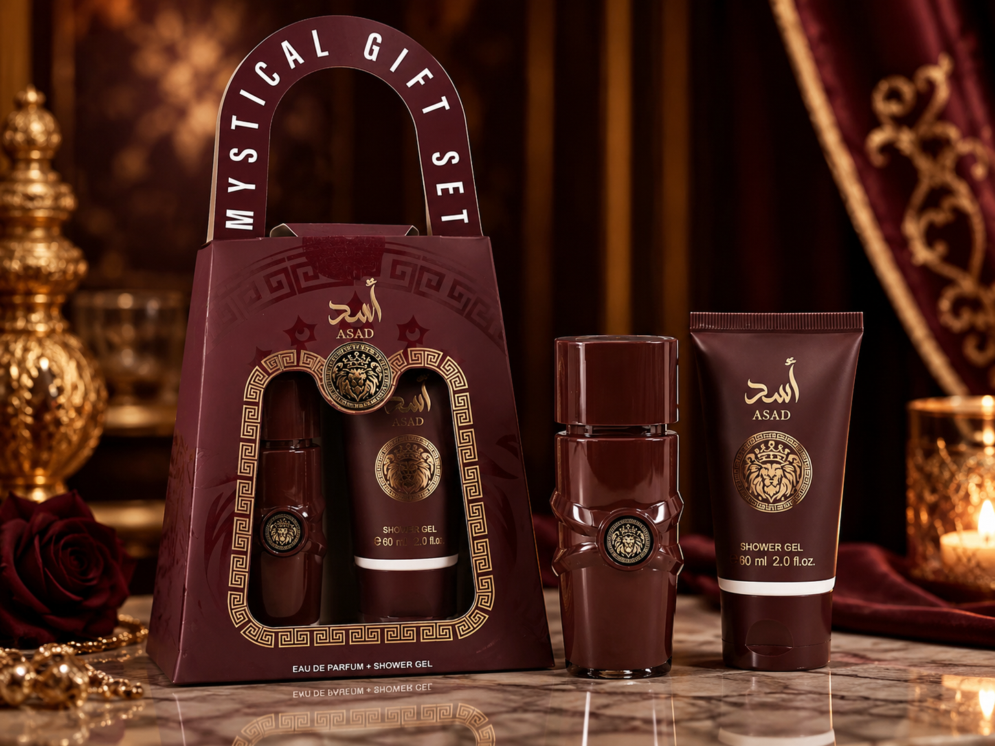 Kit Presente Asad com Eau de Parfum + Shower Gel 60 ml