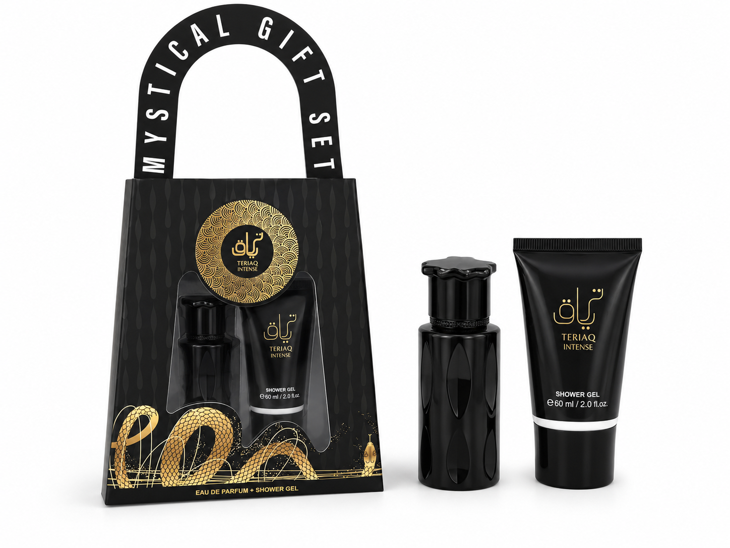 Kit Presente Teriaq Intense com Eau de Parfum + Shower Gel 60 ml