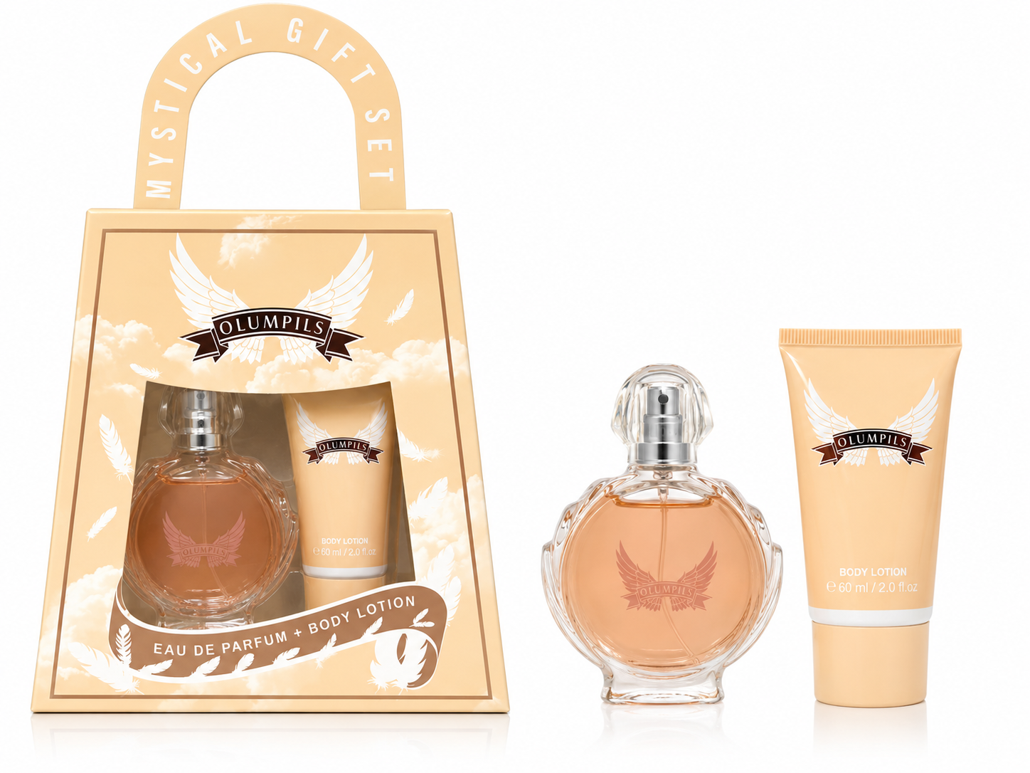 Kit Presente Olumpils com Eau de Parfum + Body Lotion 60 ml