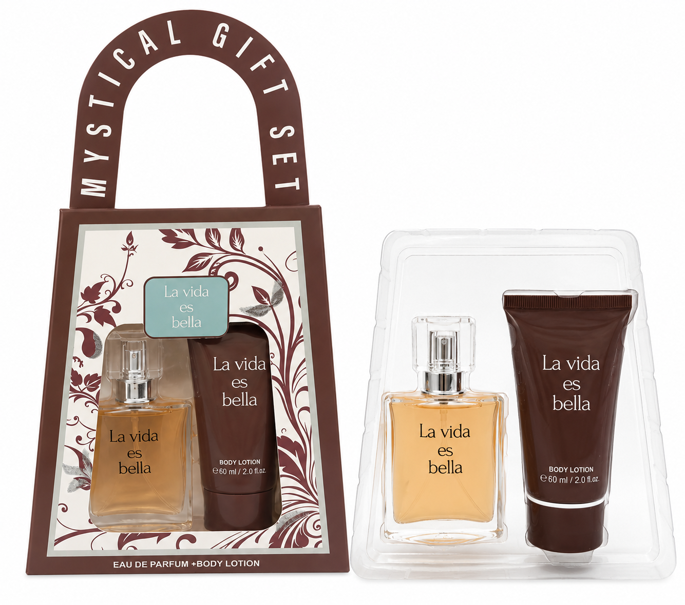 Kit Presente La Vida Es Bella com Eau de Parfum + Body Lotion 60 ml