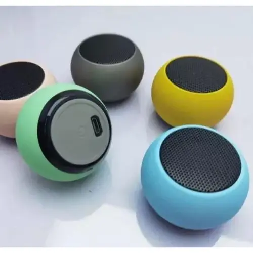Caixinha Som Bluetooth Tws Metal Mini Speaker Amplificada 3w