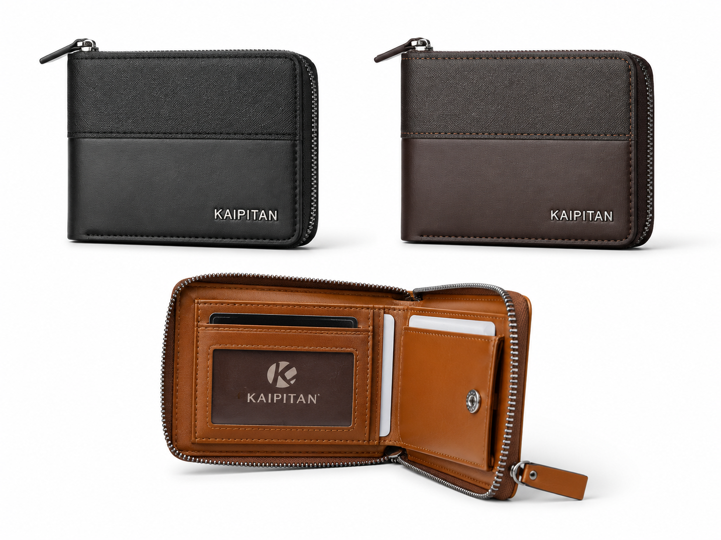 Carteira Masculina com Zíper