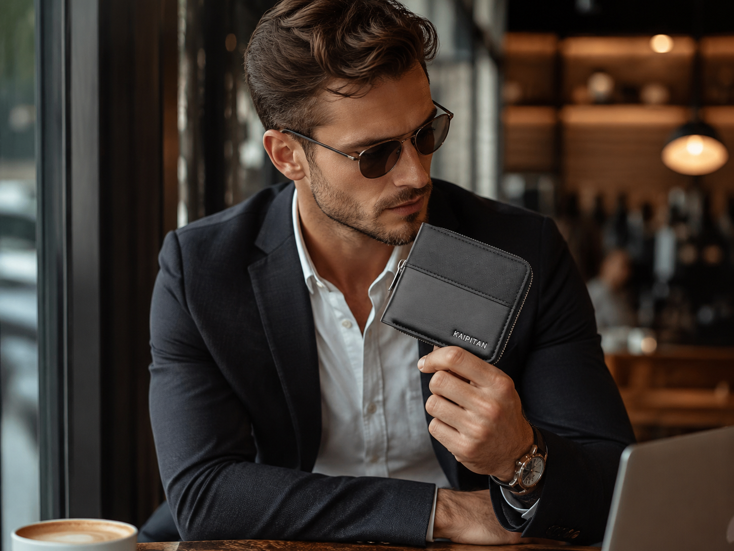 Carteira Masculina com Zíper