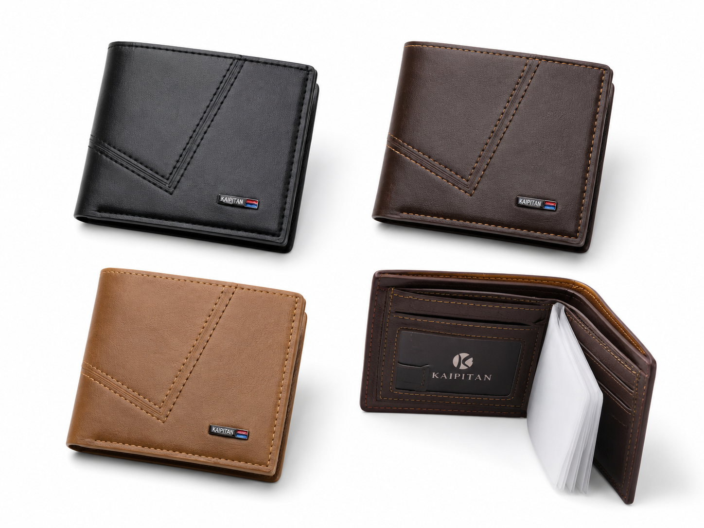 Carteira Masculina Compacta com Porta-Cartões – Modelo YT-C5933
