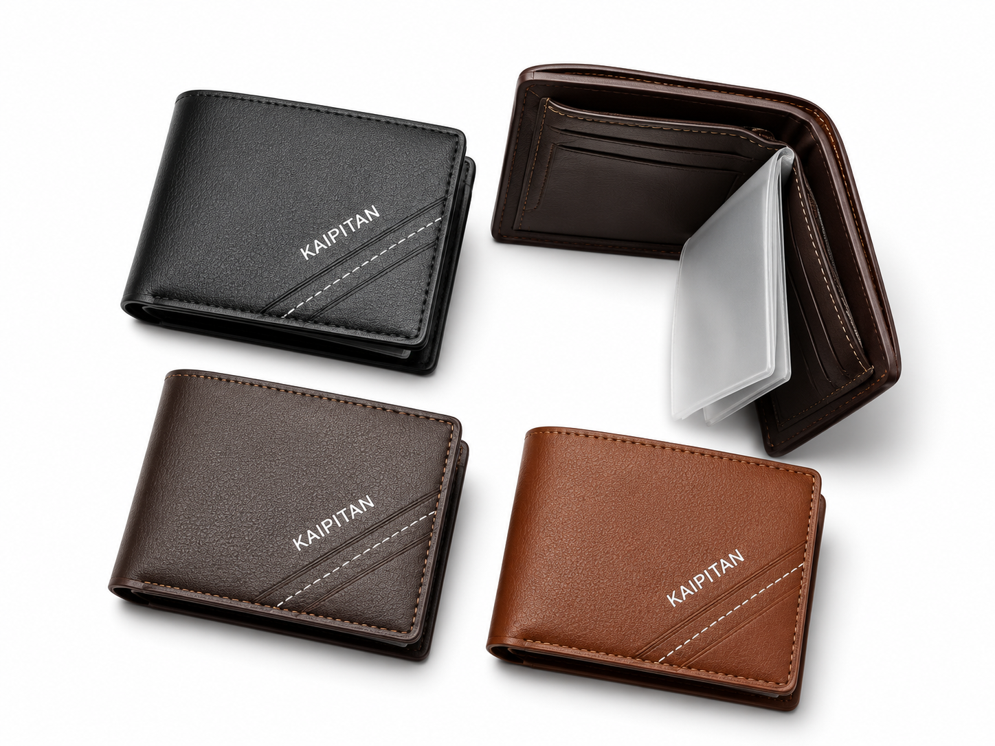 Carteira Masculina Compacta com Porta-Cartões – Modelo YT-C5926