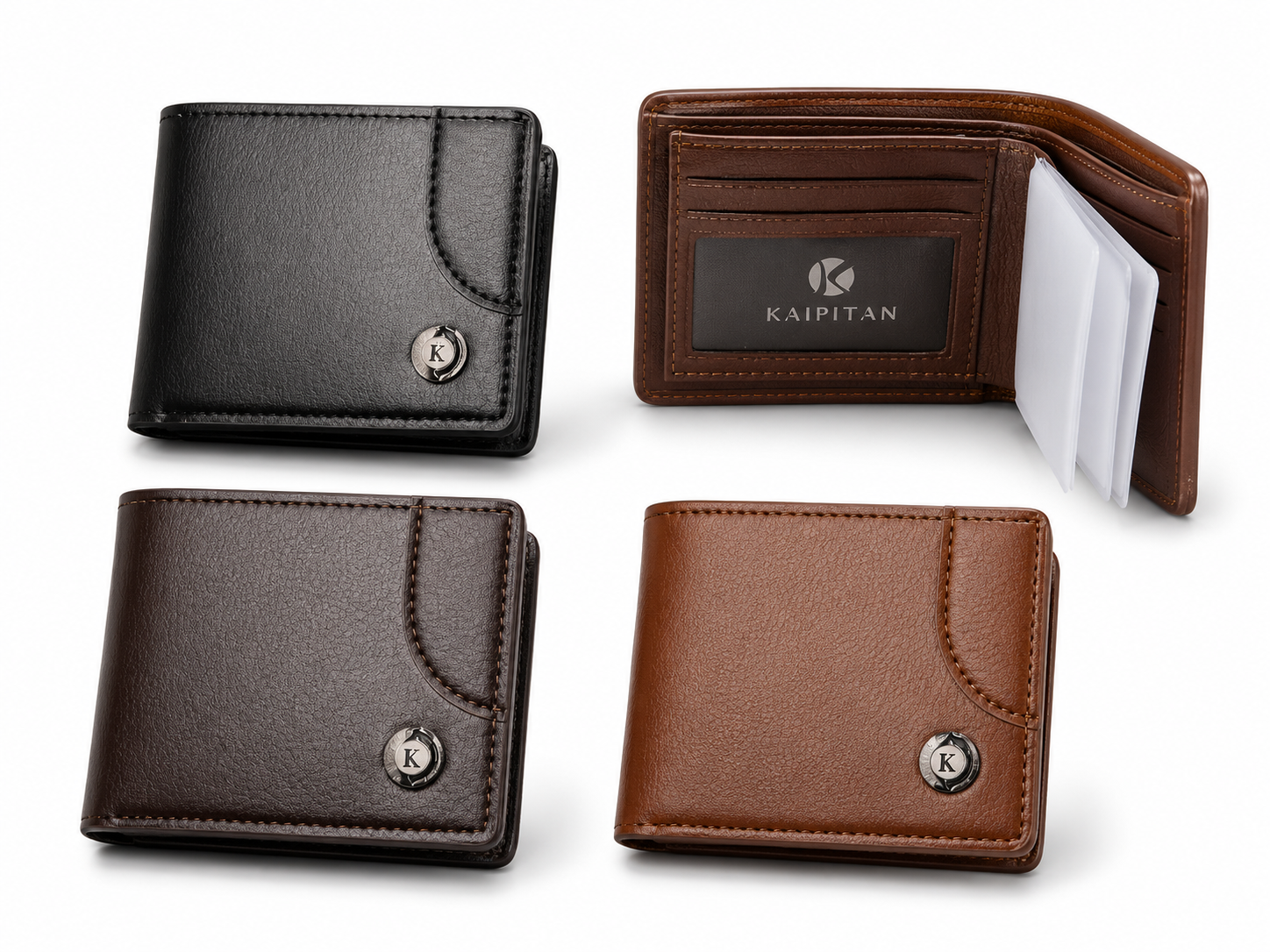 Carteira Masculina Compacta com Porta-Cartões – Modelo YT-C5924