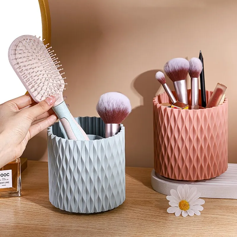 Porta-Pincéis e Organizador Multiuso Texturizado