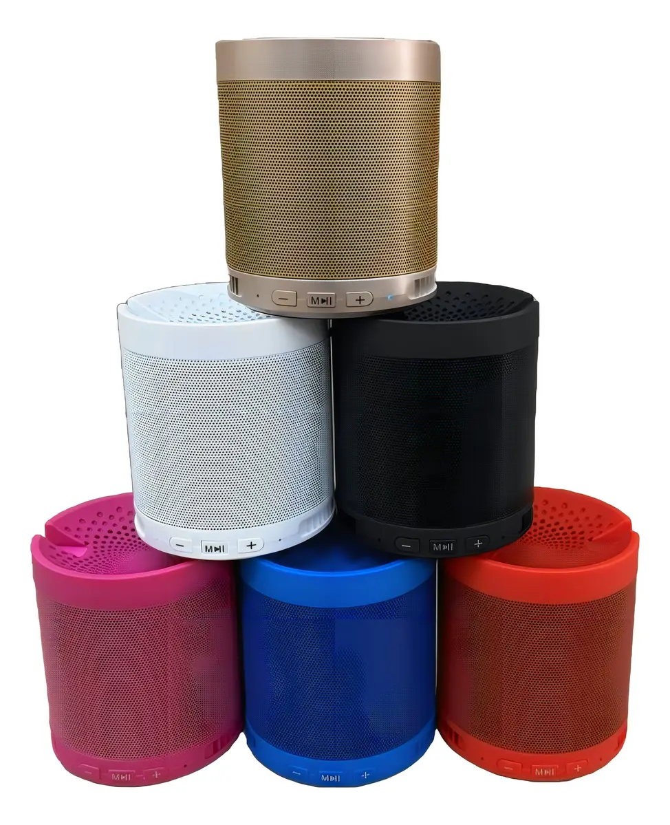 Caixa de Som Portátil Bluetooth 5W com Rádio FM e USB