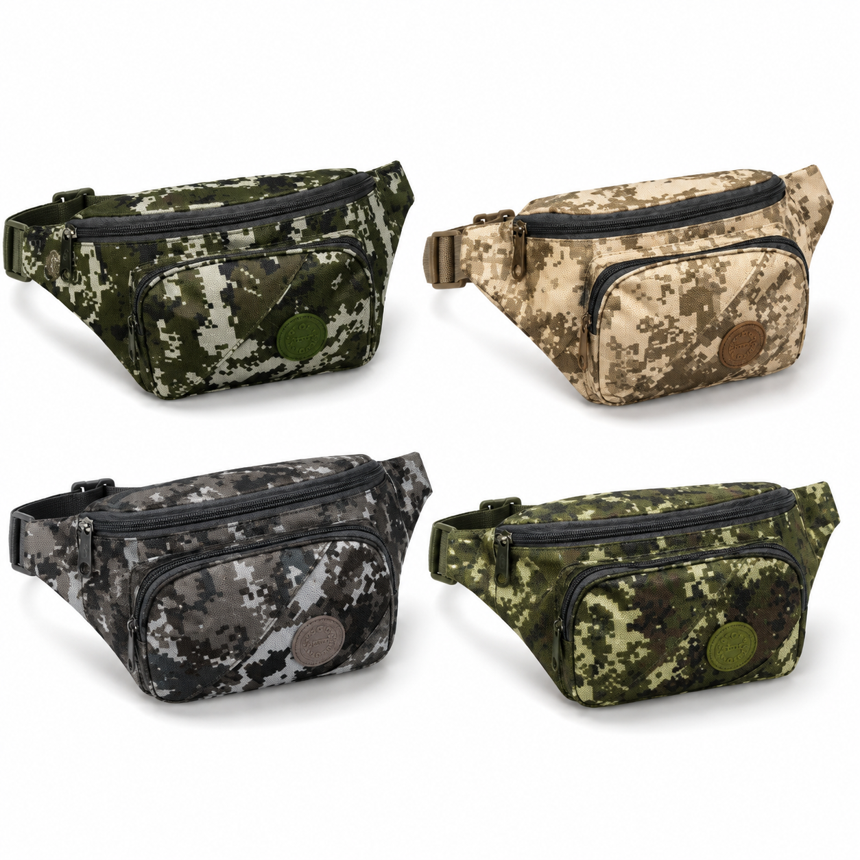 Pochete Camuflada Militar – Modelo QZ-900