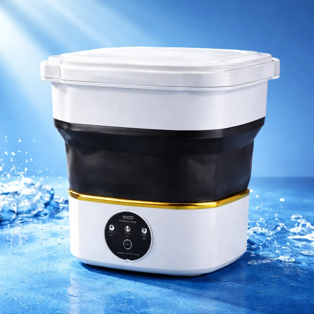 Lavadora Portátil Dobrável 6,6L para Roupas de Pet