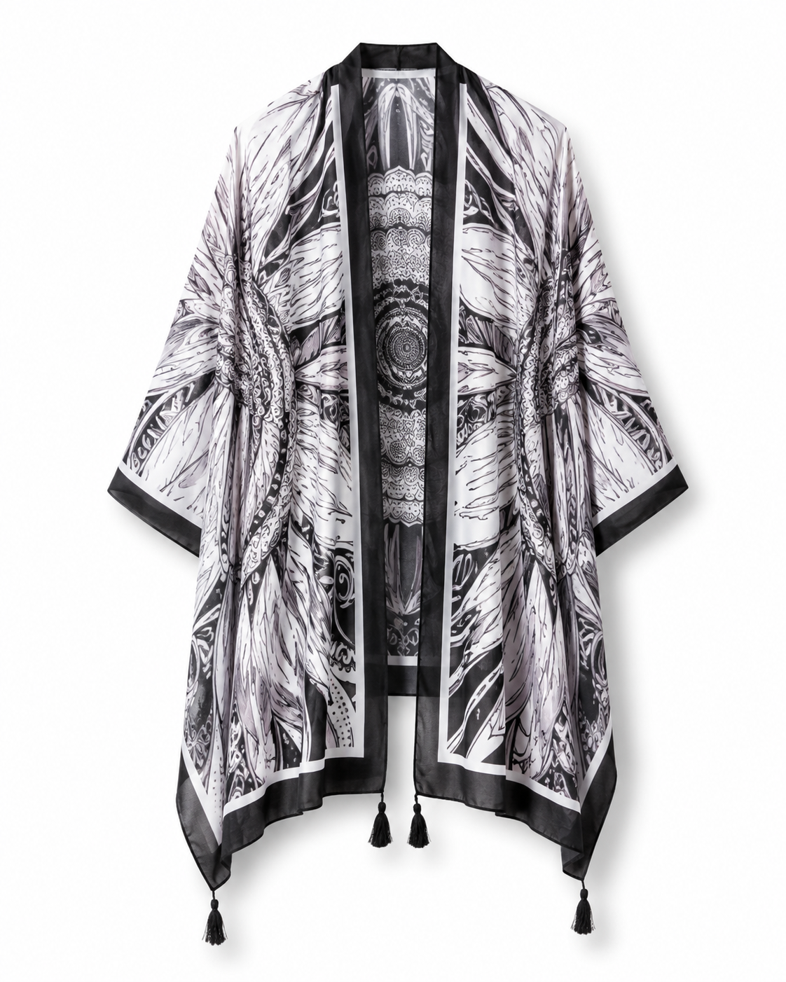 Lenço Feminino Estampado Grande 85 x 200 cm