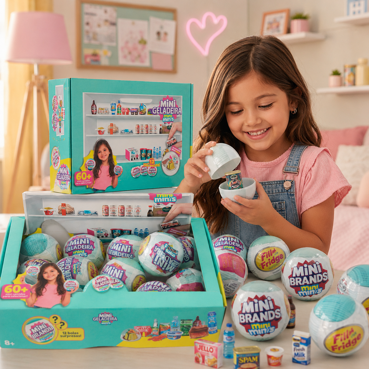 Bola Surpresa Mini Colecionáveis – Mini Geladeira