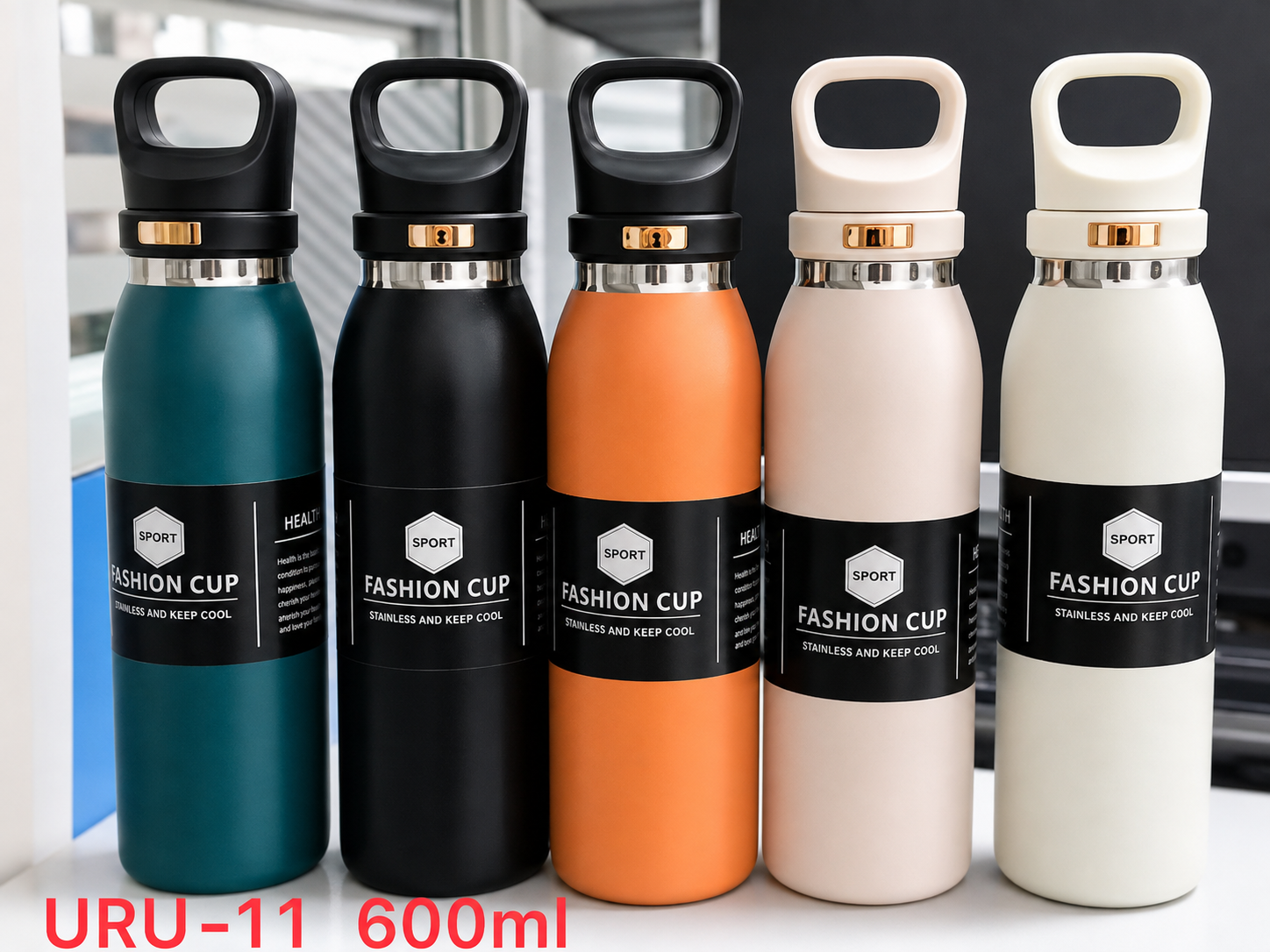 Garrafa Térmica 600ml com Alça