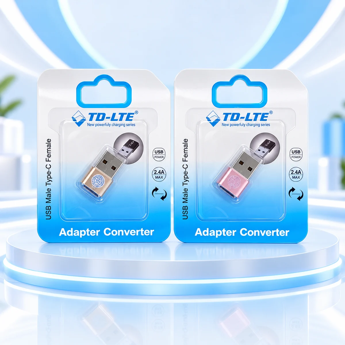 Adaptador OTG USB para Tipo-C